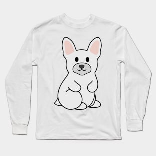 White French Bulldog Long Sleeve T-Shirt